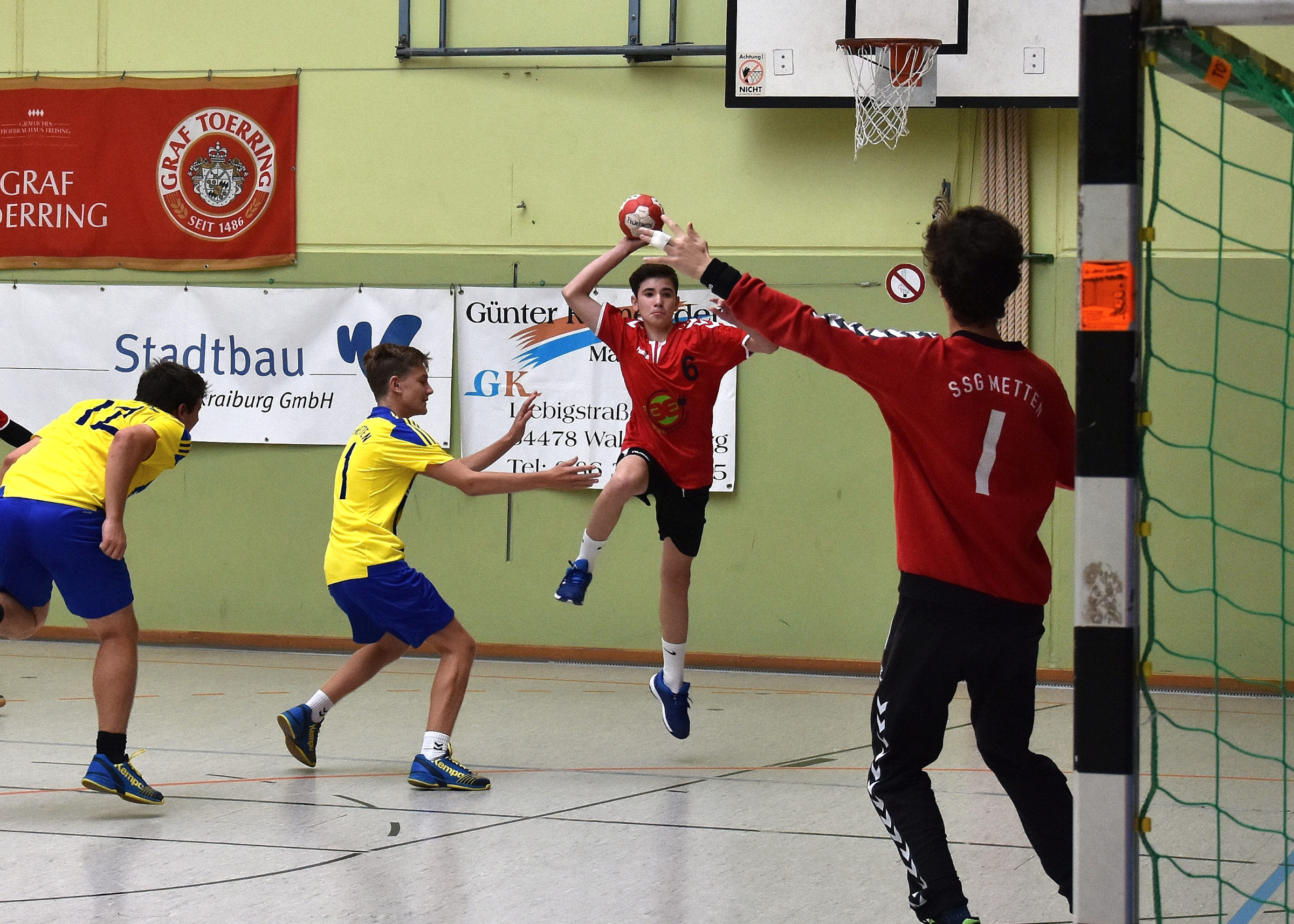 Handballjugend am Wochenende unterwegs